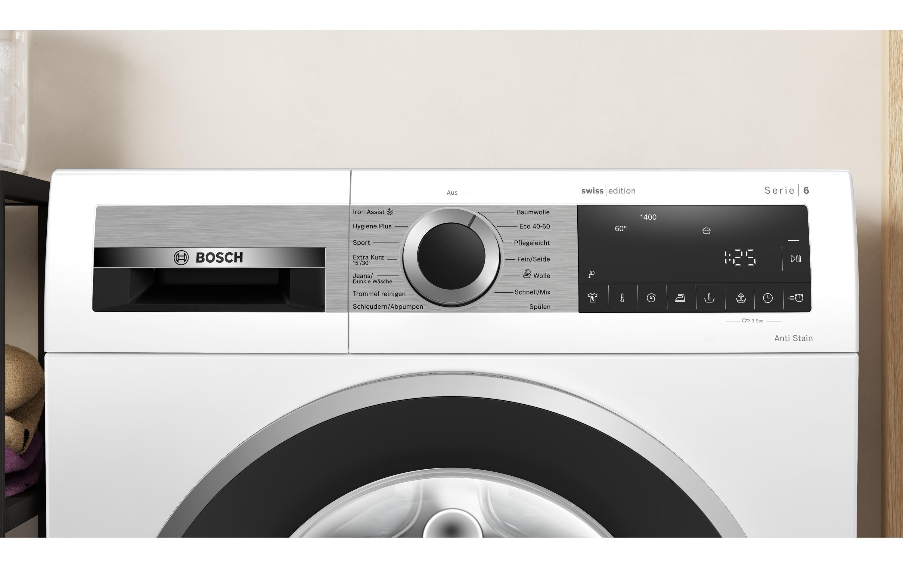 Waschmaschine WGG244Z2CH Links<br>Frontloader mit 9 kg Ladekapazität