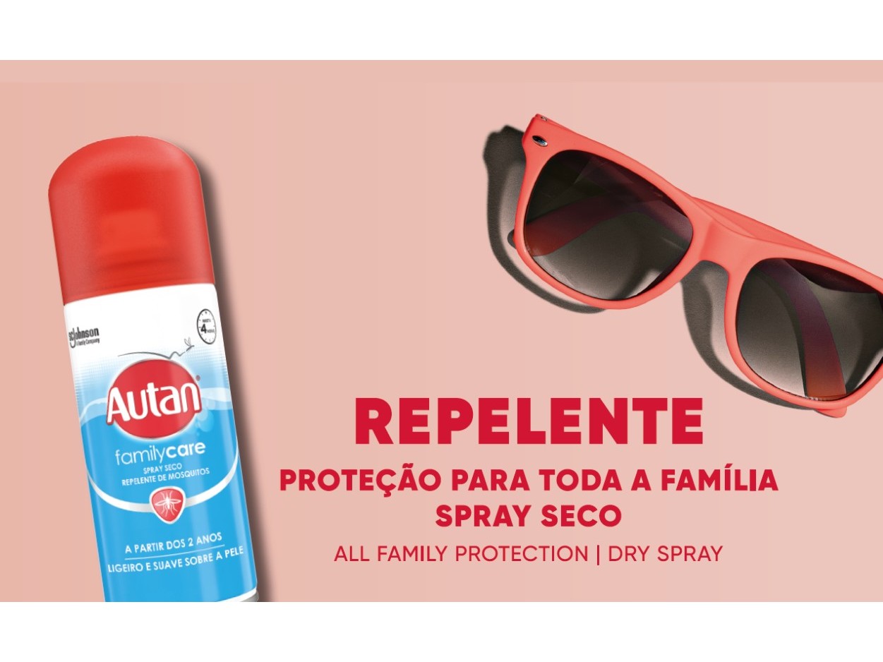 REPELENTE SPRAY SECO AUTAN FAMILY CARE 100ML