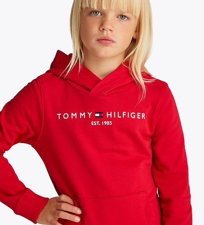 Tommy Hilfiger Kapuzenpullover - Primärrot