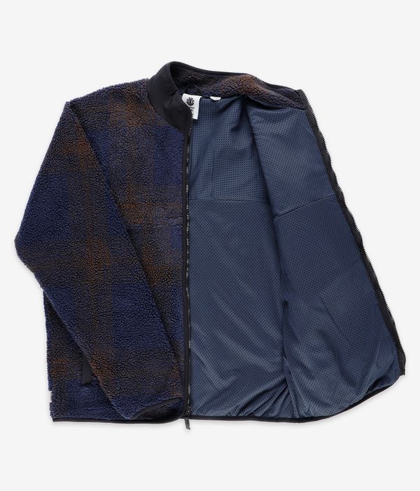 Element Classic Sherpa Jacke (eclipse navy java plaid)
