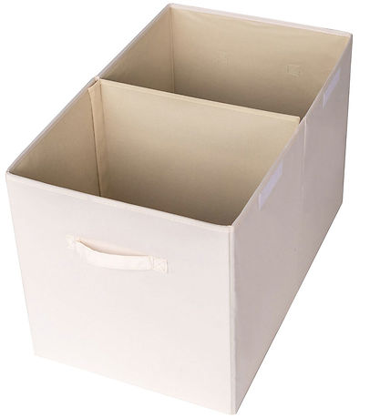 3 Sprouts Opbevaringskasse m. l?g - 63 x 38 x 39 cm - Creme