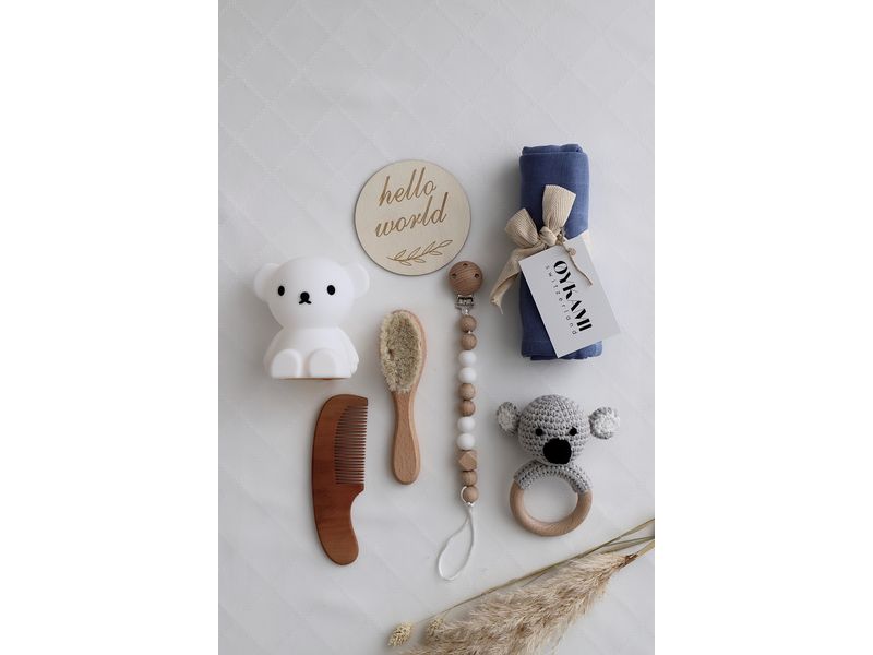 Oykami Geschenkset Kentucky mit Nachtlicht Geschenkbox zur Geburt