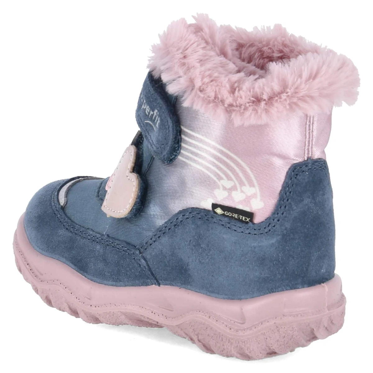 SuperfitWinterstiefeletten HUSKY - blau/rosa