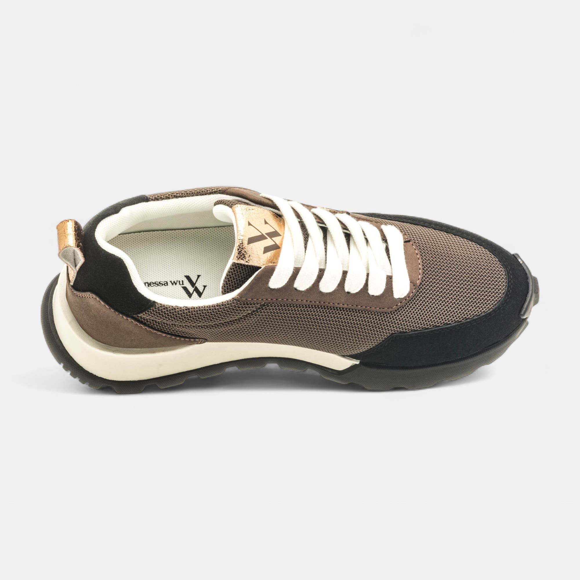 Baskets basses Femme marron
