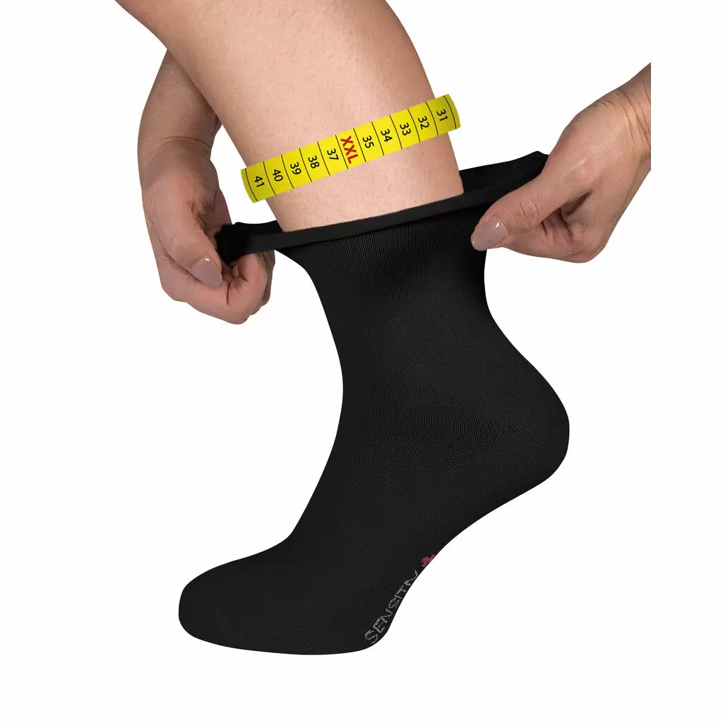 Gesamtes Zubehör - Socken Sensitiv XPLUS-Socken schwarz