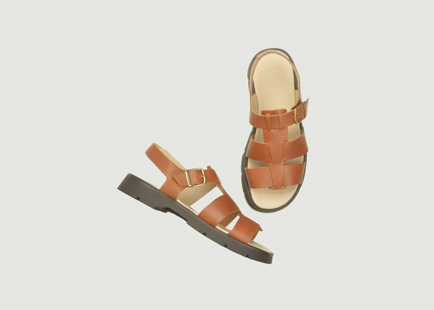 Sandales en cuir Ballast VGT Kleman