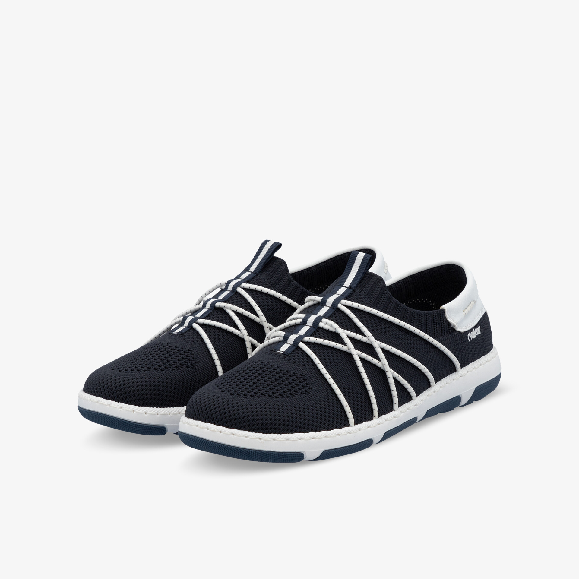 rieker Damen Slip On blau