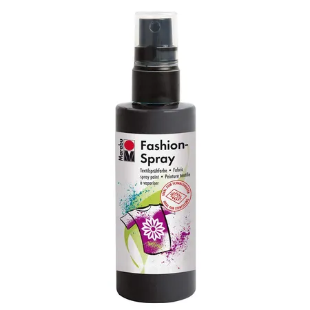 Marabu 171950073 - Fashion-Spray 073, 100 ml, schwarz