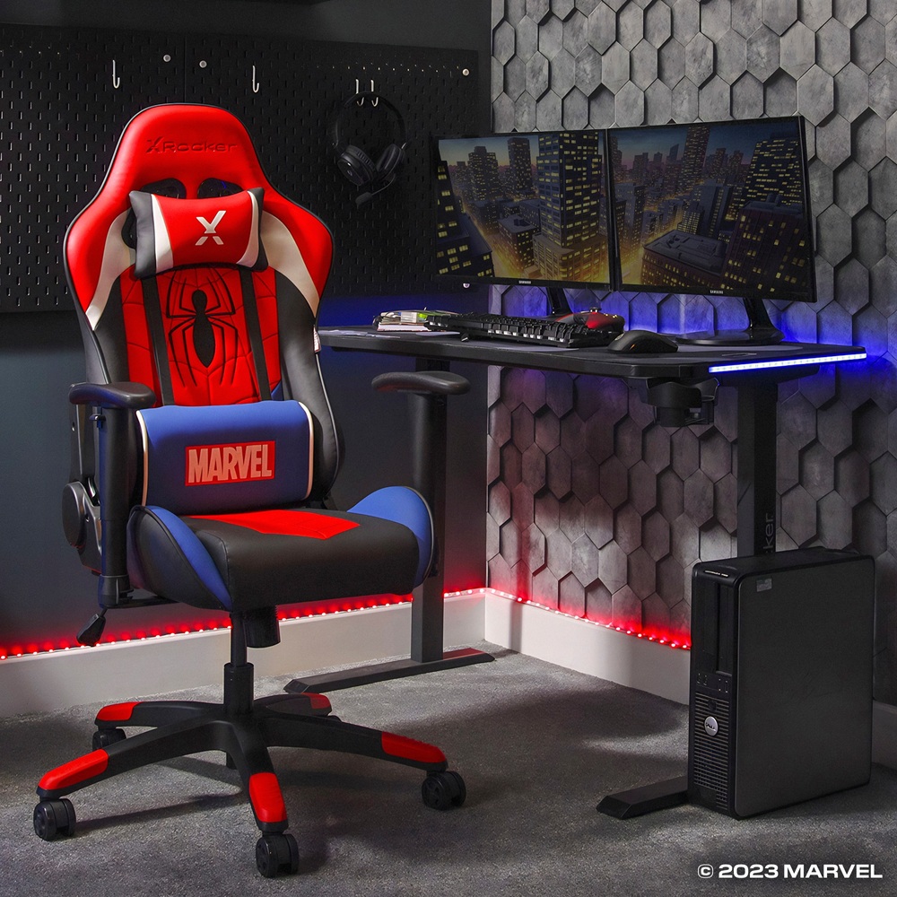 Rocker Marvel Champion Spider-Man Junior Büro-Gaming-Stuhl