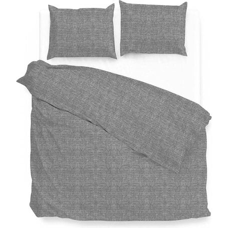 Dekbedovertrek Lino - Dark Grey