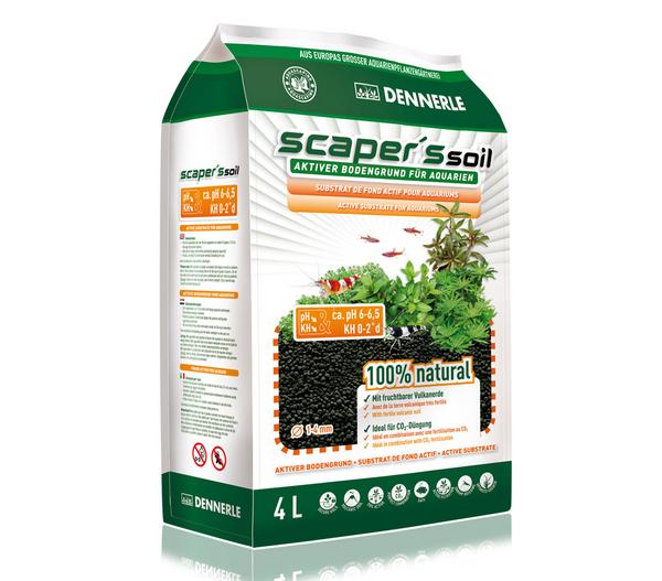DENNERLE Aquarium Bodengrund Scaper's Soil