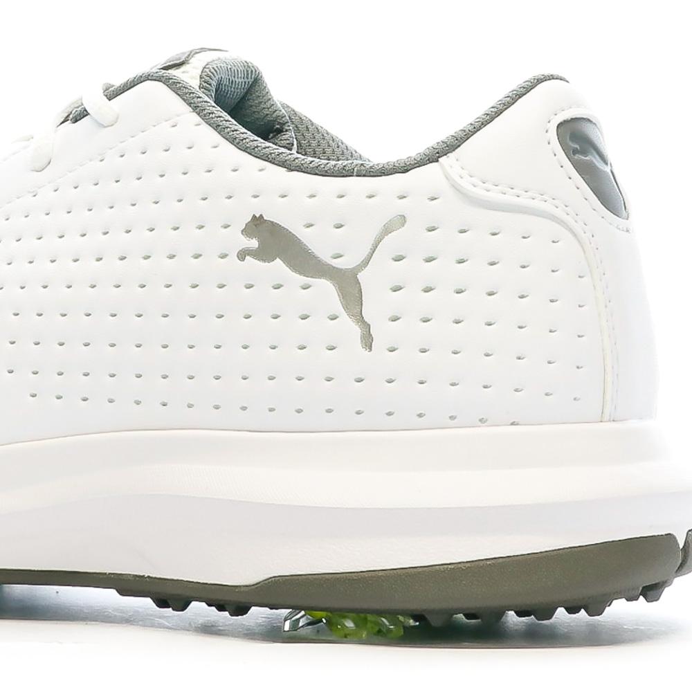 Puma Chaussures de Golf Blanche Homme Puma Fusion Tech