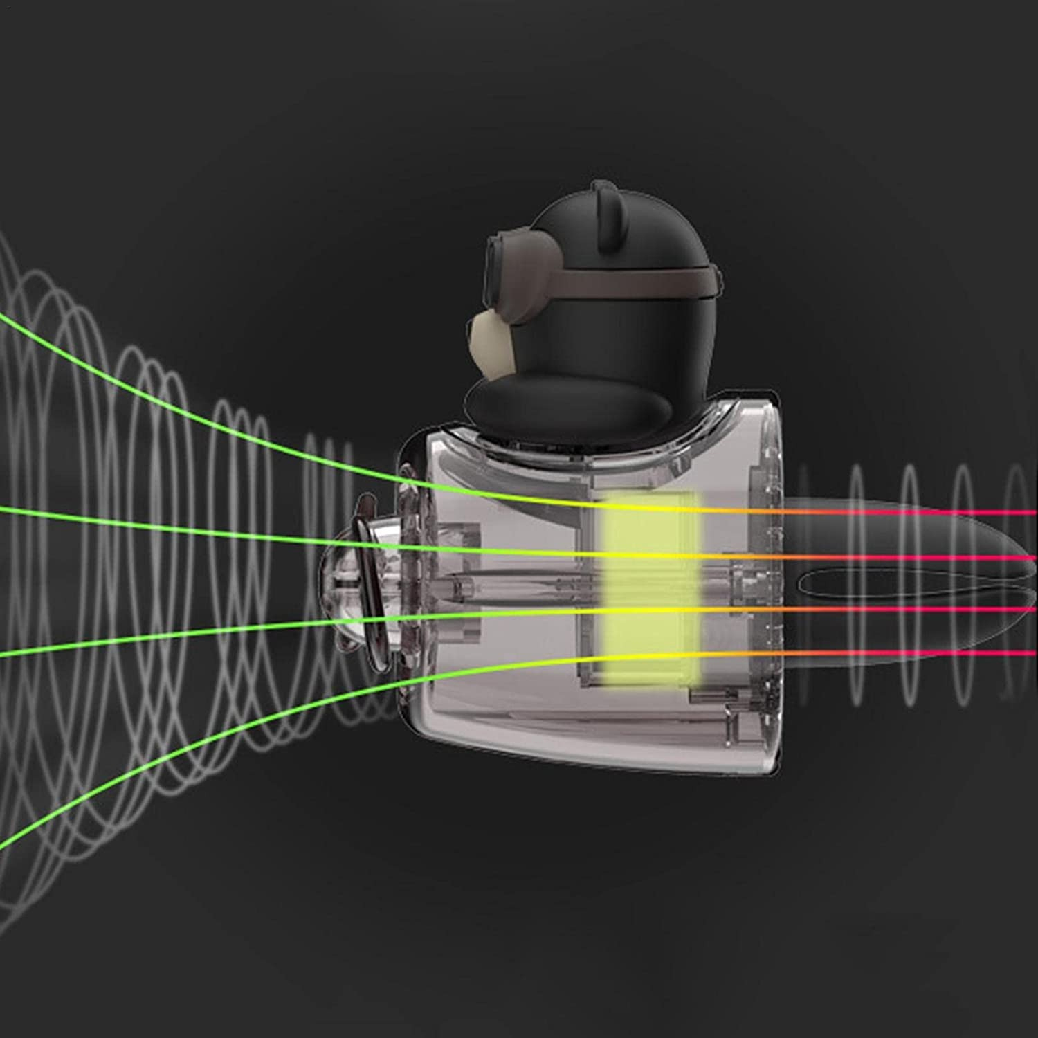 Silikon Auto Lufterfrischer Rotierender Propeller Duft - Bär
