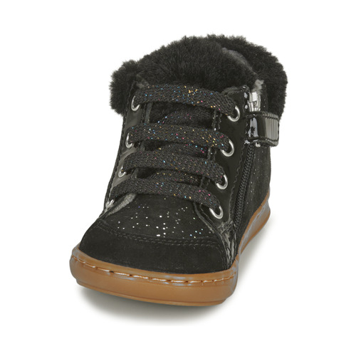 Shoo Pom - BOUBA ZIP HAIR - Noir / Doré