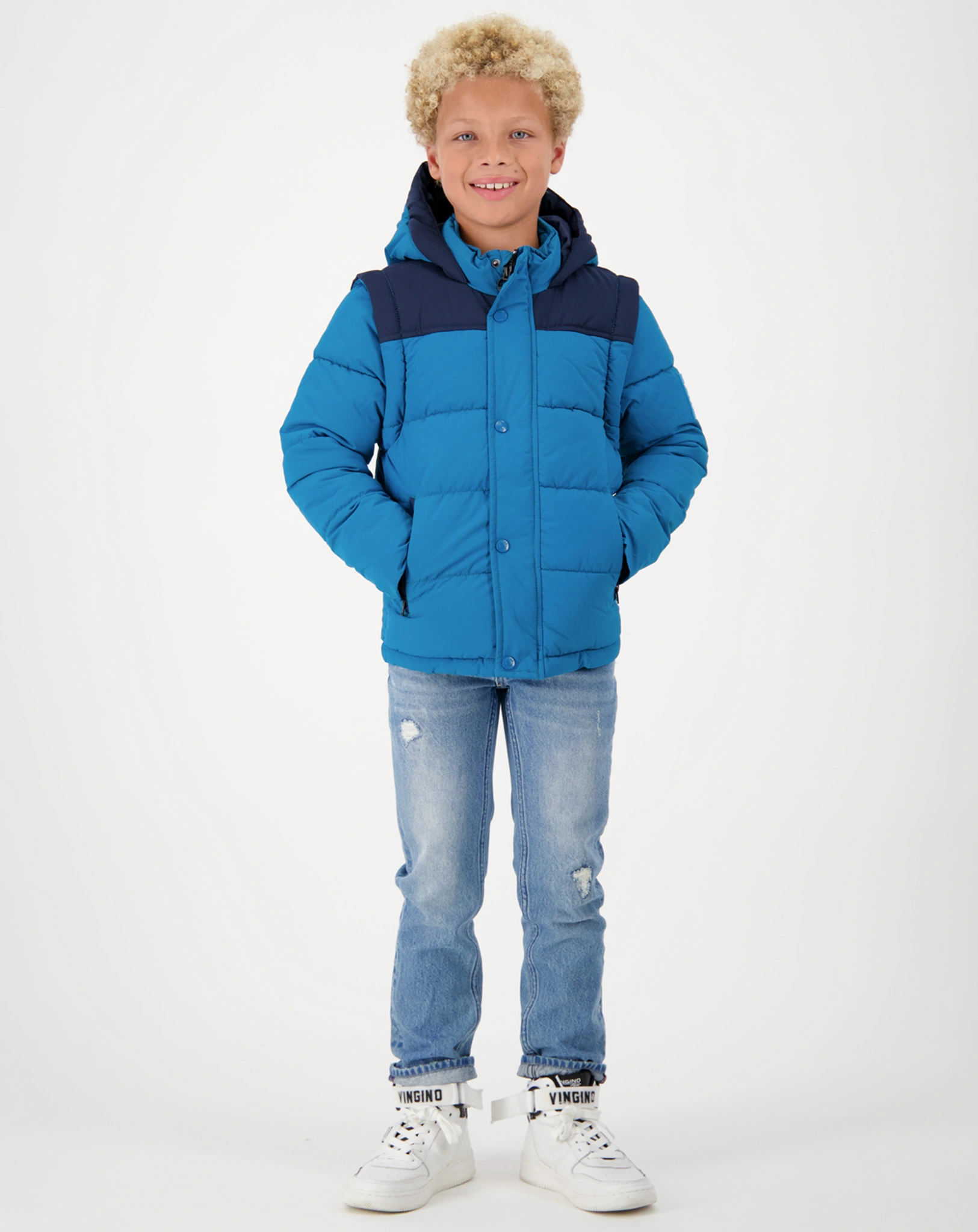 Steppjacke TANIRO in vik blue