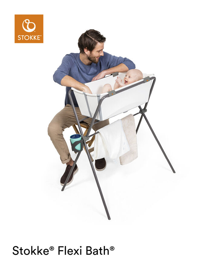 Stokke Stokke Flexi Bath Transparent Blue Transparent & blå