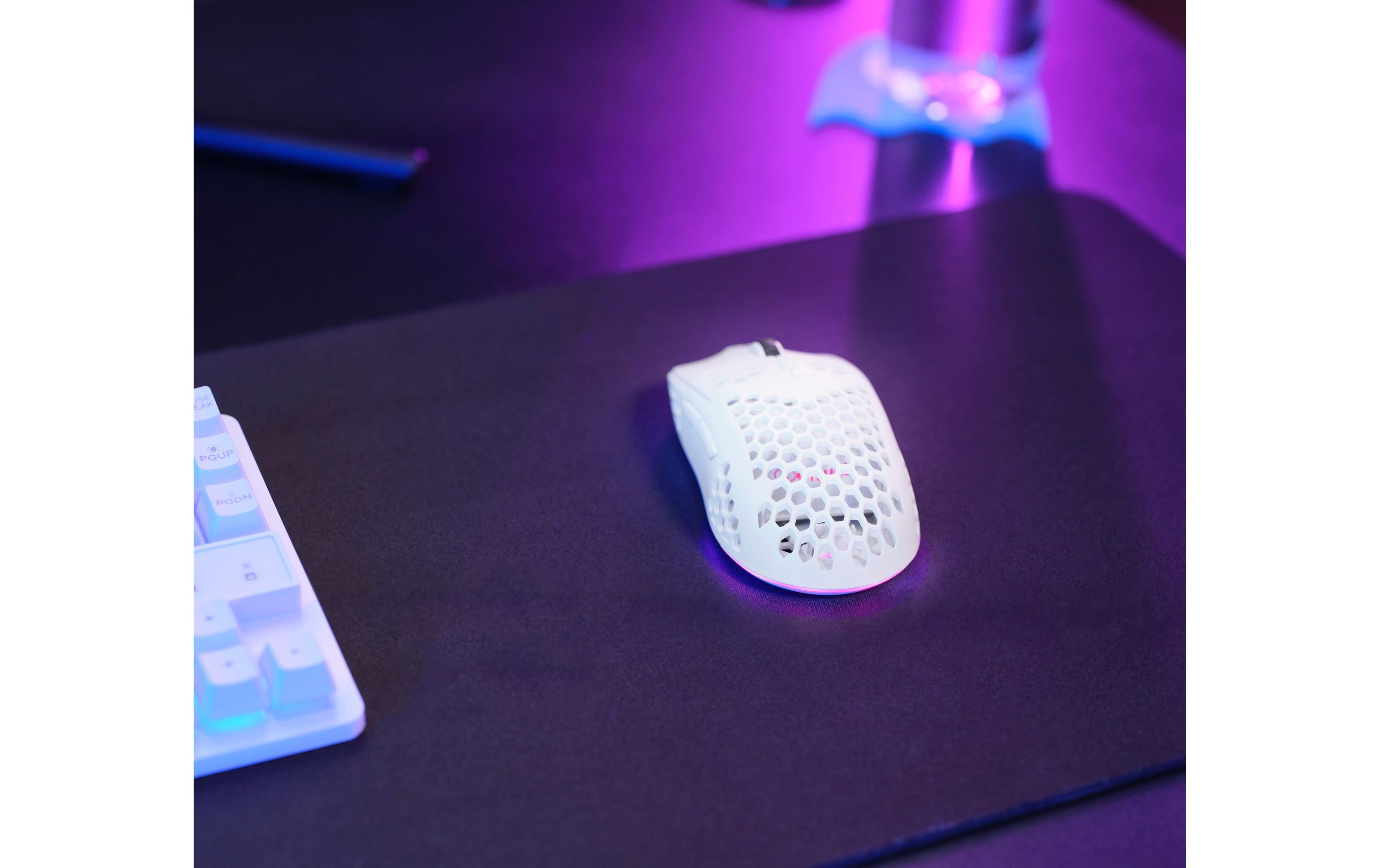 Gaming-Maus GXT929 Helox WeissPräzise Gaming Maus mit LED-Beleuchtung