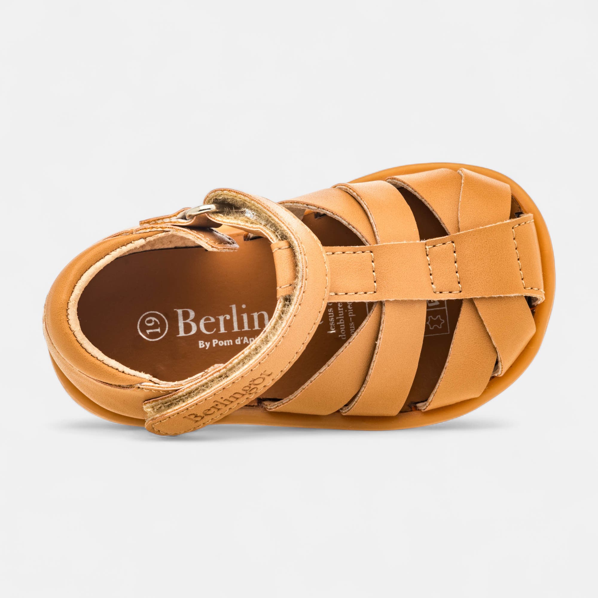 Sandales Bébé garçon camel