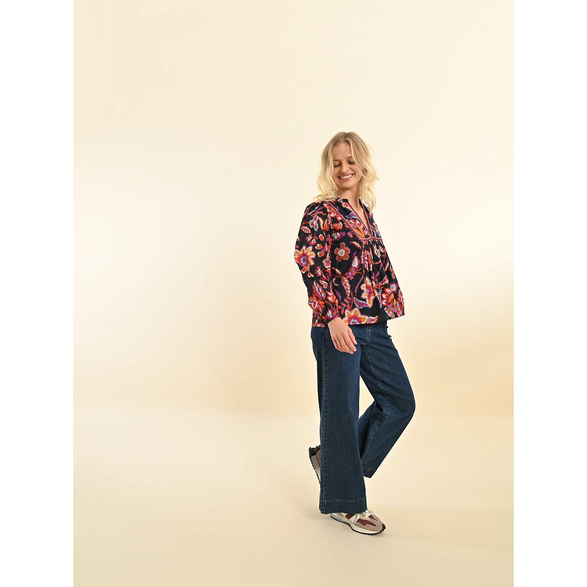MOLLY BRACKEN<br>Camisa com estampa floral