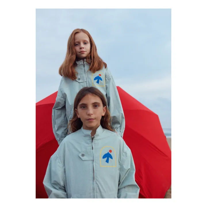 True Artist Bomber n°01 Zippé | Bleu Clair