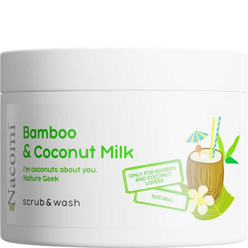 Gommage moussant - Bambou & lait de coco - Corps - 180 ml