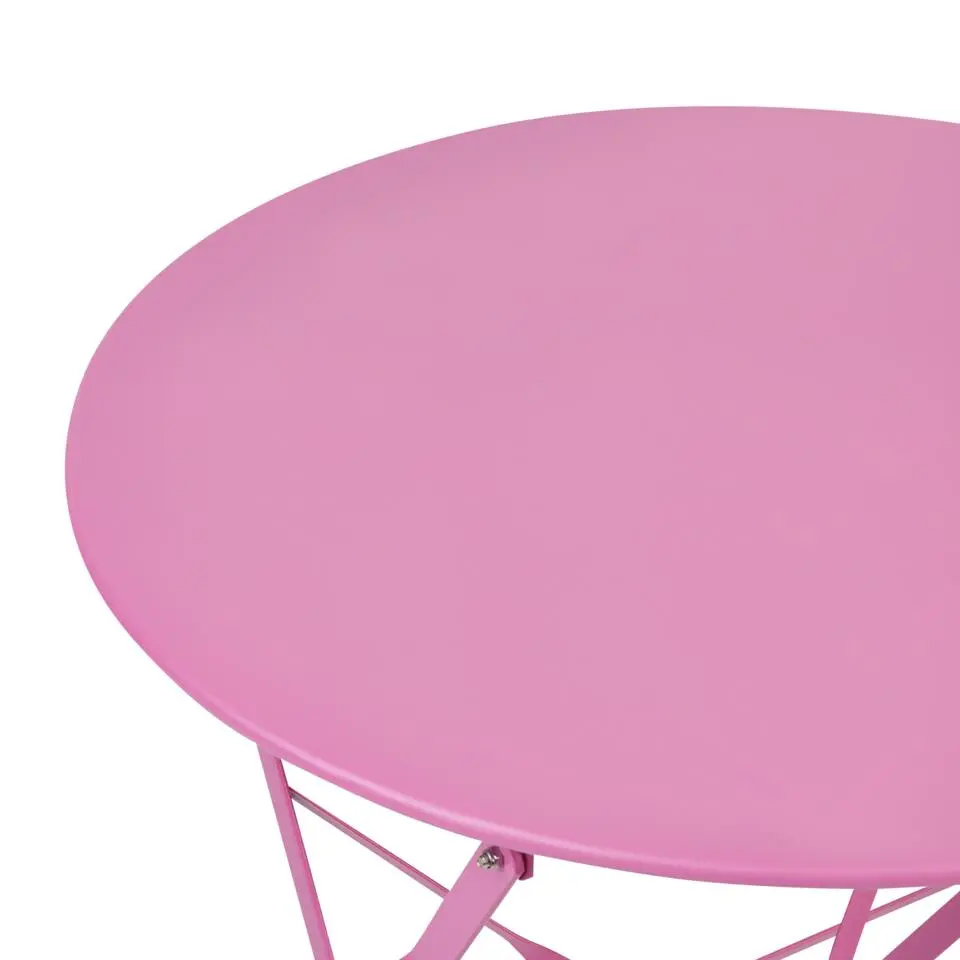 FIORI - Bistroset voor 2 - Roze - Staal