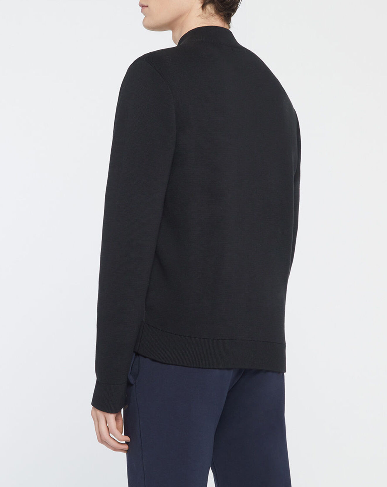 Hackett London Gilet Bimatière zippé noir