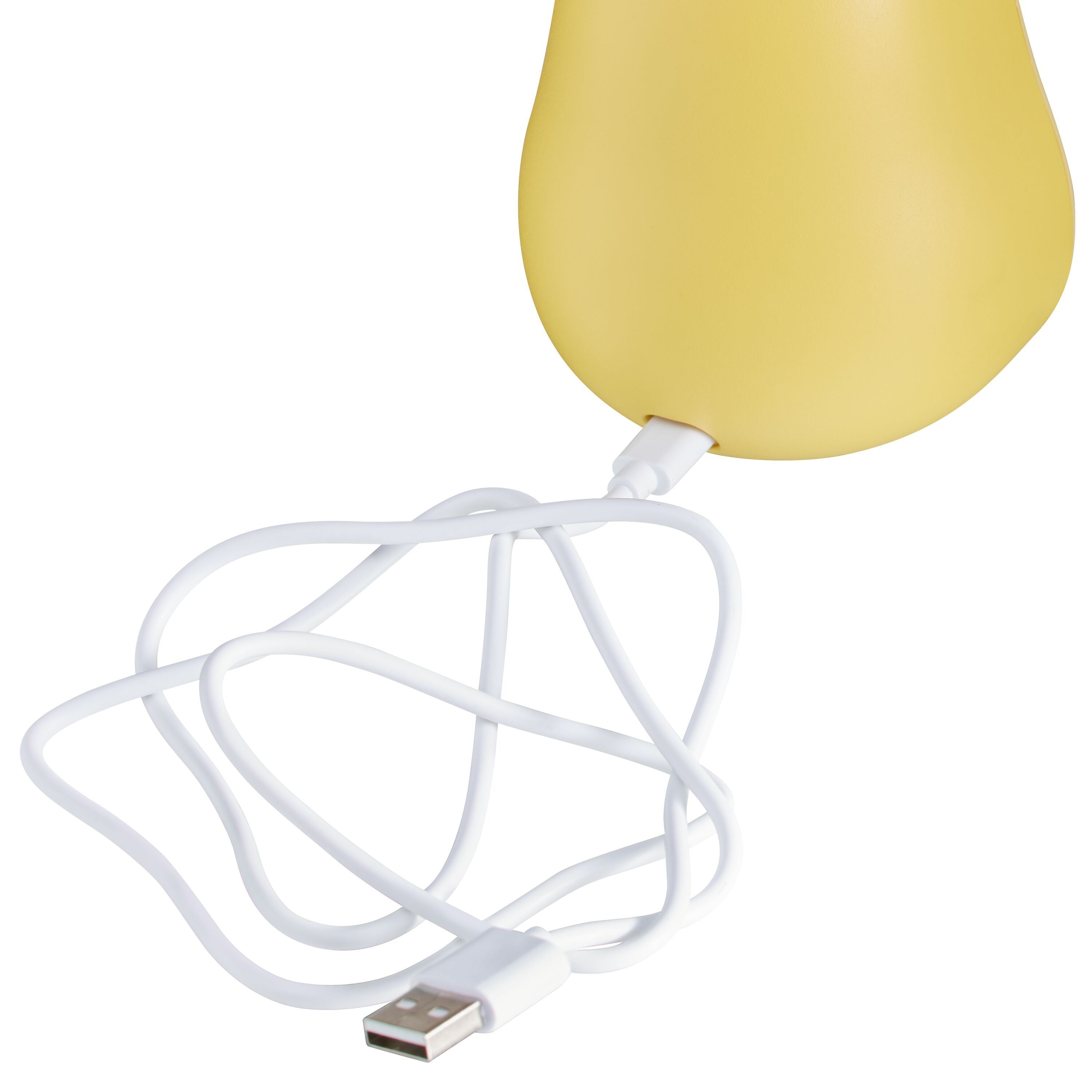 PERA Nachtlicht - Gelb / B: 8.8 cm x T: 8.8 cm x H: 12.2 cm