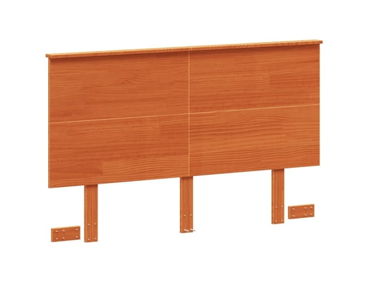 VIDAXL - Tête de lit cire marron 120 cm bois massif de pin