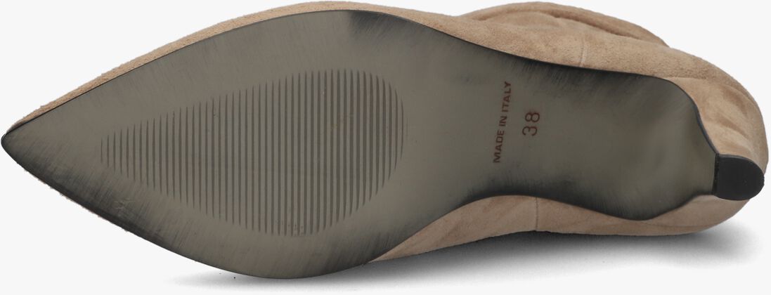 NOTRE-V beige notre-v enkellaarsjes 13166