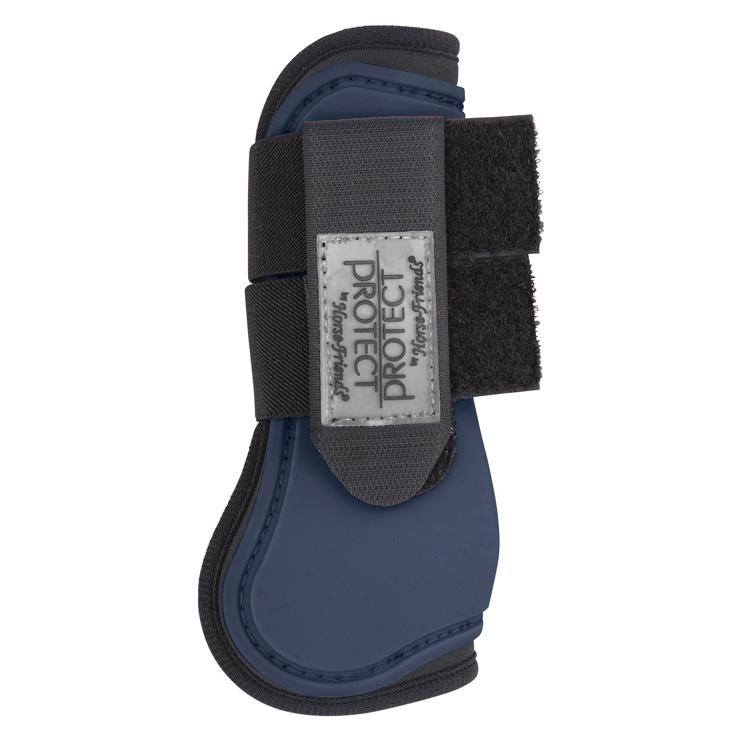 PROTECT by Horse-Friends Gamaschen für Shettys, vorne  - navy - Shetty