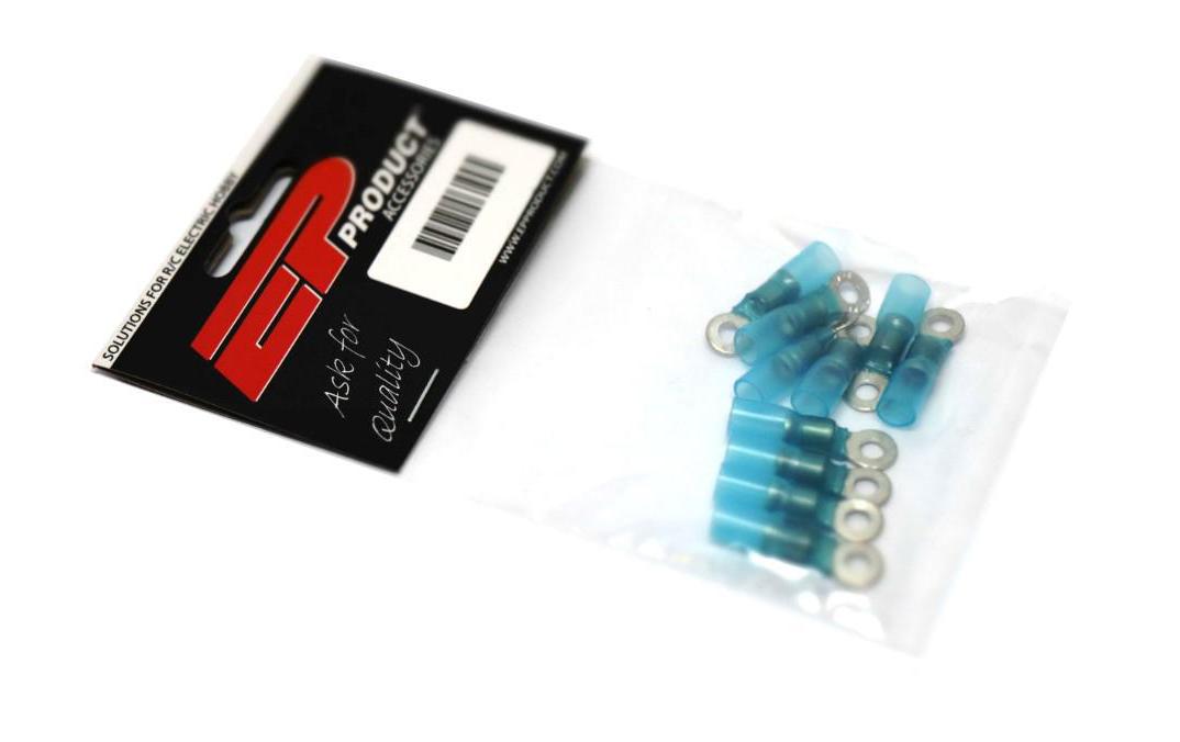 Ringkabelschuhe WP 10.5-13.6 mm Blau, 10 Stk.Ringkabelschuh für 1.5-2.5 mm2 (16-14 AWG)