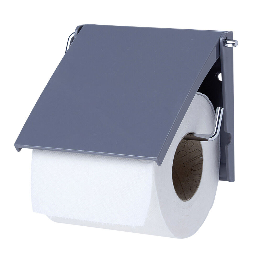 Dérouleur papier toilettes gris