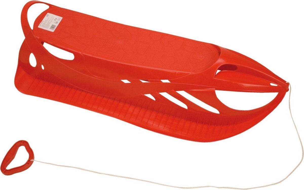 Nijdam slee Snowjet rood 22 x 45 x 93 cm