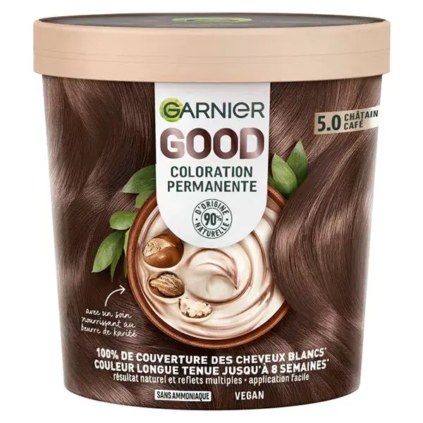 Garnier Good Coloration N°5.0 Châtain Clair Café