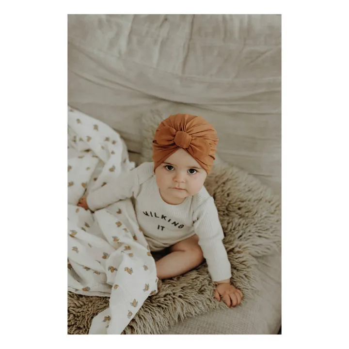 Bonjour Little Couverture Lange Tonka Coton Bio | Blanc