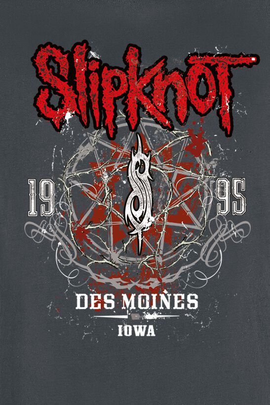 Amplified Collection - Des Moines | Slipknot T-shirt manches longues