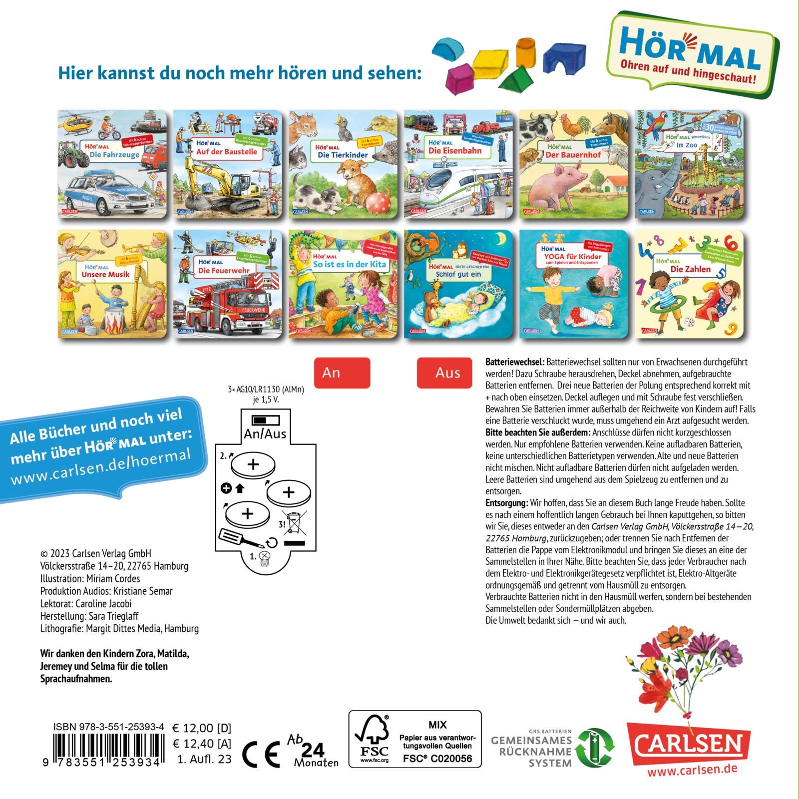 Hör mal (Soundbuch): Die Farben