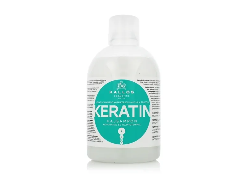 Kallos Keratin Shampoo With Keratin And Milk Protein 1000 ml
