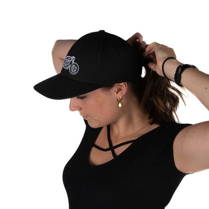 Casquette Motoblouz PLATE - Noir