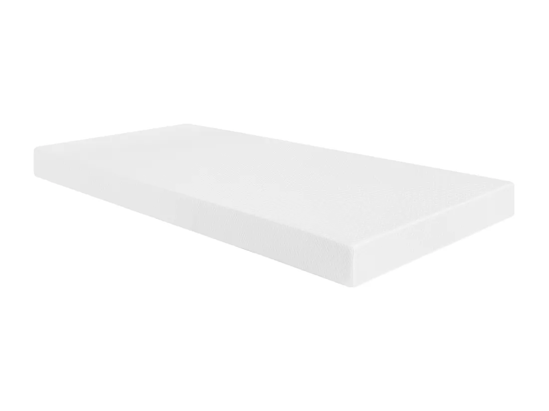 Lit banquette gigogne 2 x 90 x 190 cm - Velours - Rose + Matelas - LENVIA