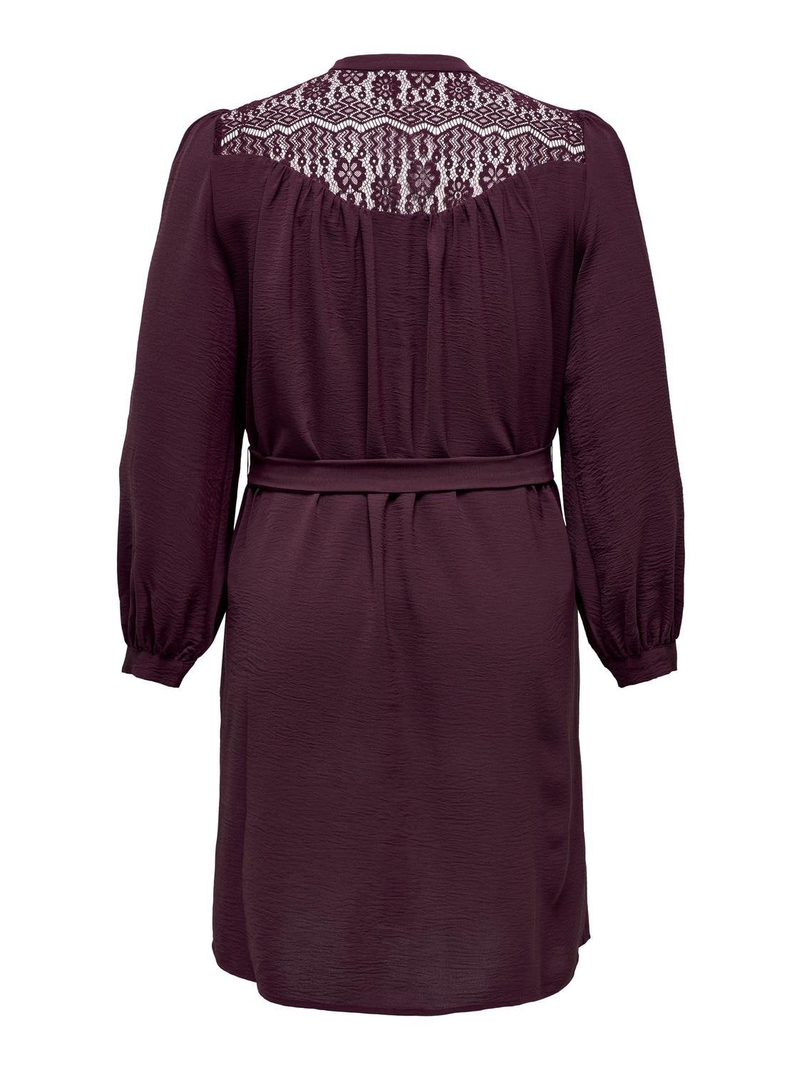 CARMETTE Langes Kleid Windsor Wine