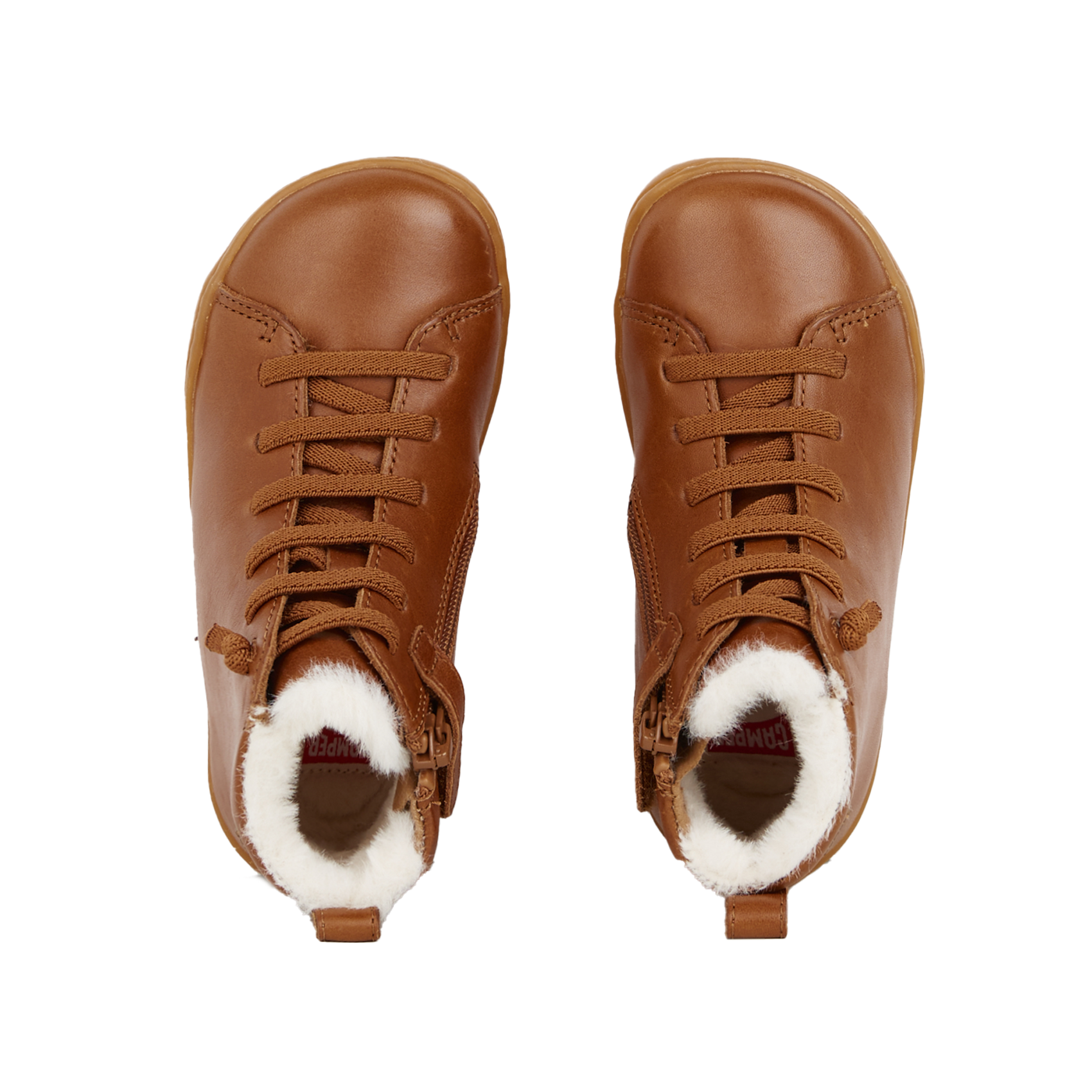 PEU CAMI - Bottines en cuir | Marron