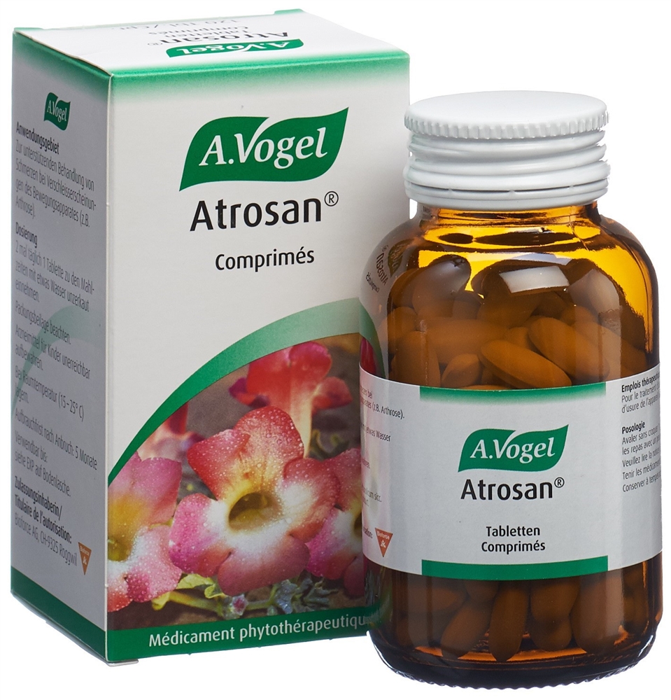 VOGEL Atrosan Filmtabl Teufelskrallen-Tabletten Glas 120 Stk