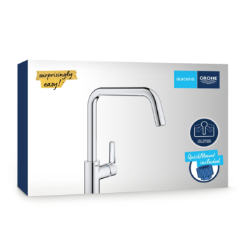 Grohe keukenkraan Start hoge U-uitloop QuickFix chroom