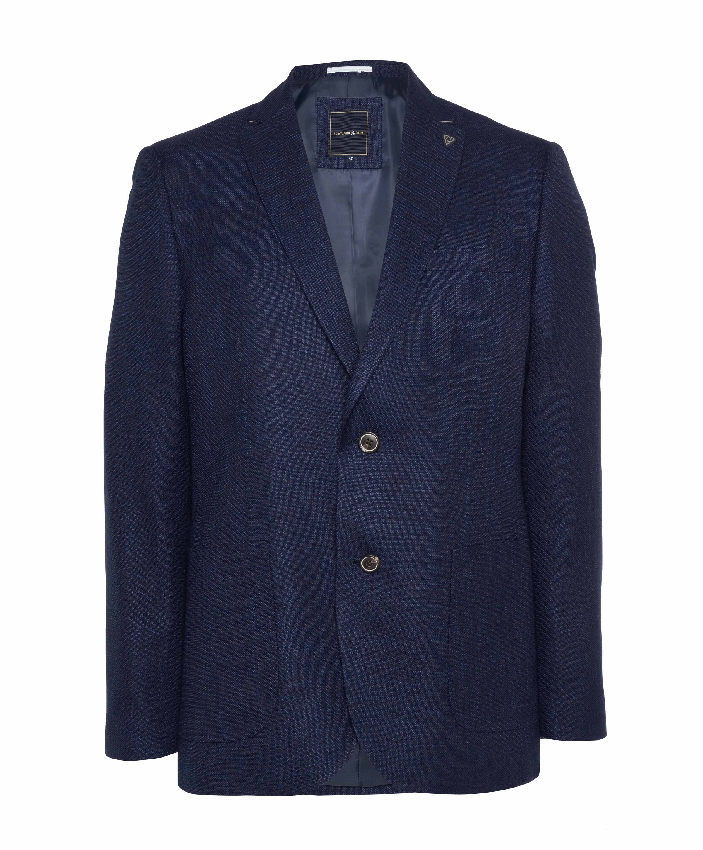 Scotland Blue Heren colbert blauw