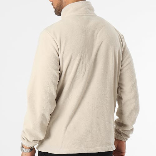Veste Polaire Zippée Beige