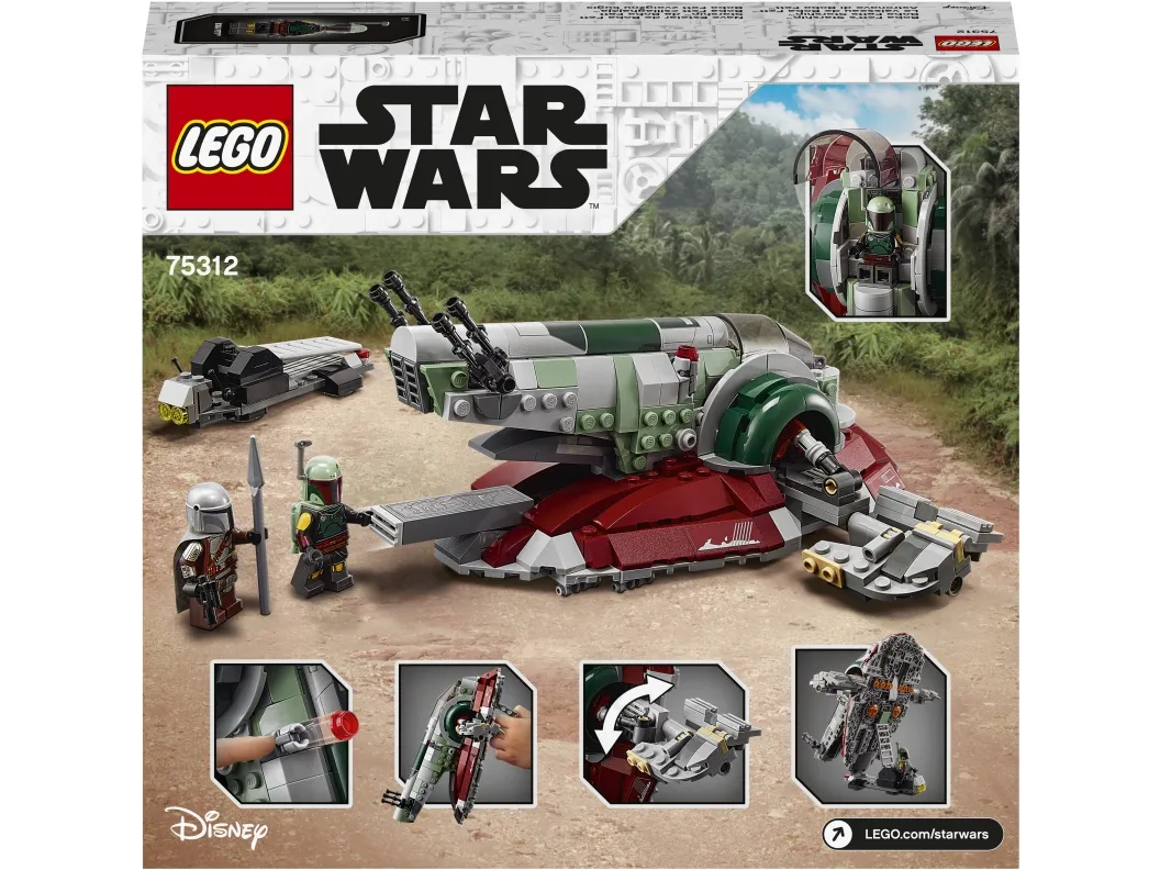 LEGO Star Wars 75312 Boba Fetts™ rumskib