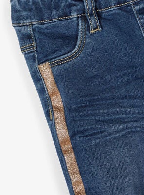 Name it Salli Leggings, Medium Blue Denim