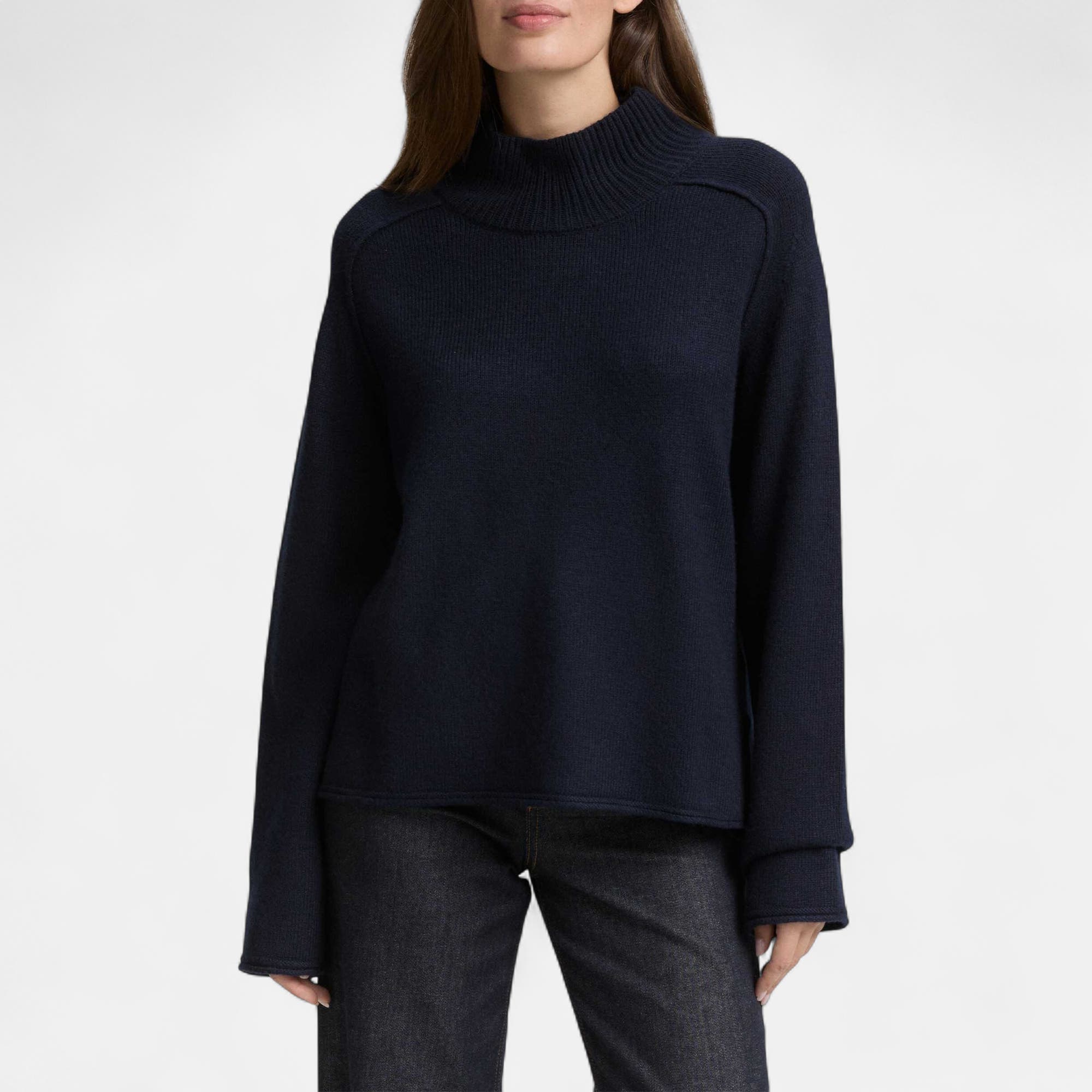 Pull Femme bleu marine